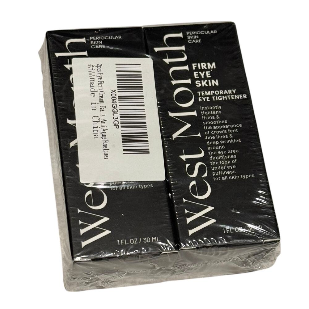 NEW West Month Firm Eye Skin Tightener Lot Of 2 Skincare SEALED